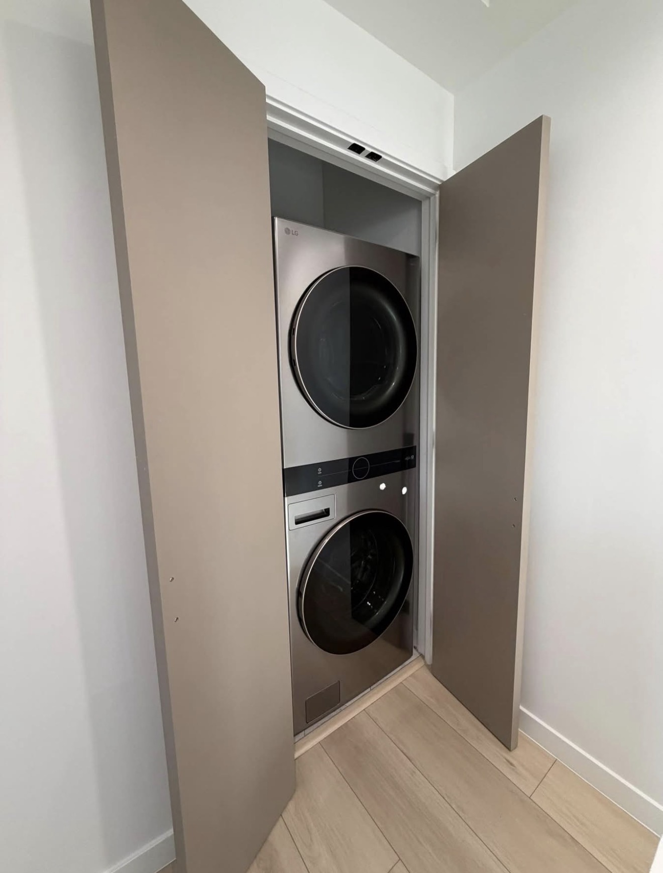 ADU laundry area